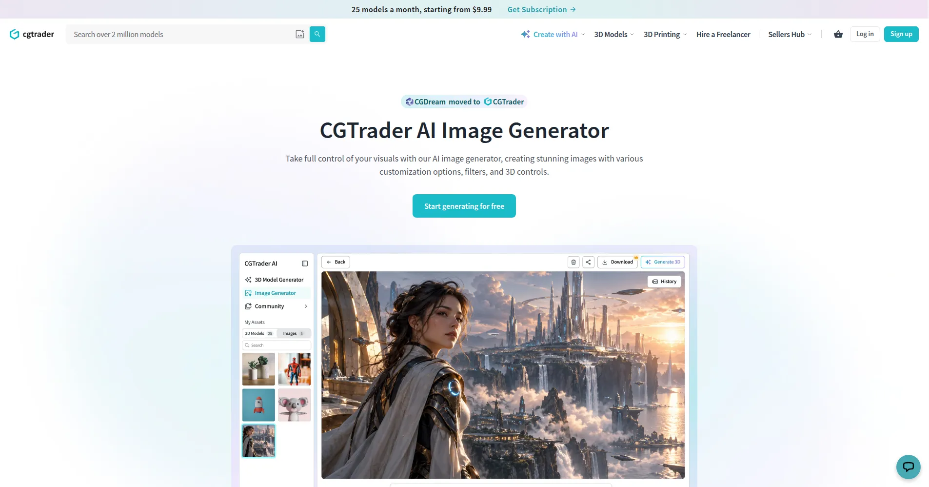 CGDream preview