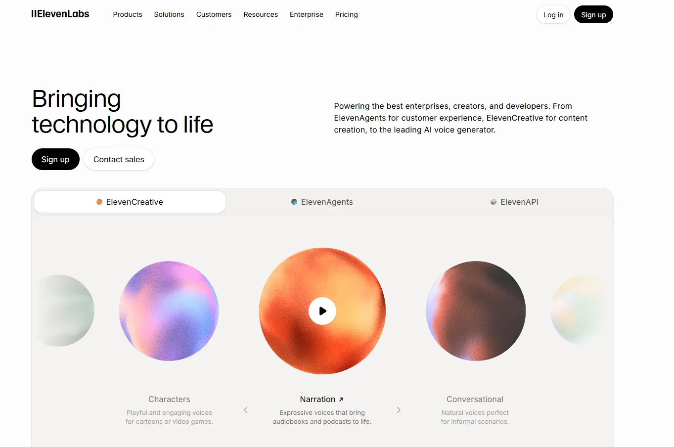 Elevenlabs preview