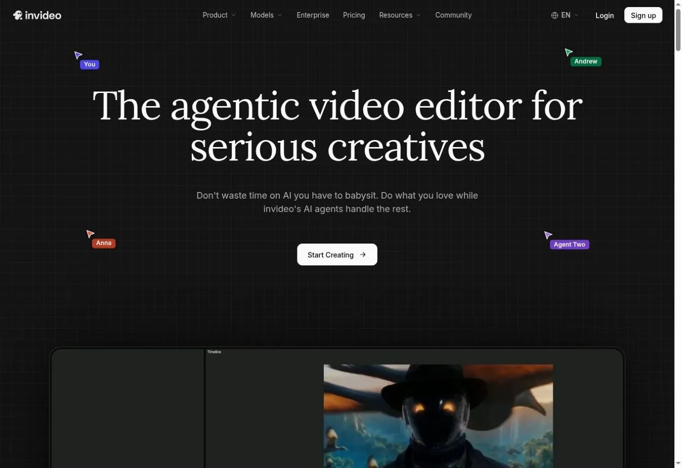 InVideo AI preview