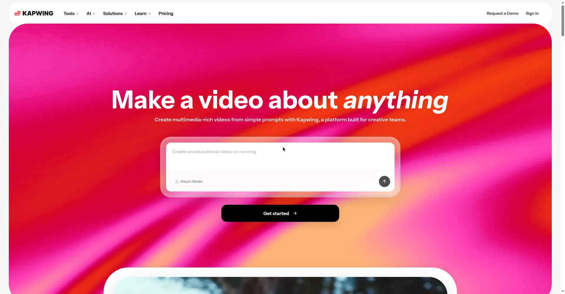 Kapwing preview