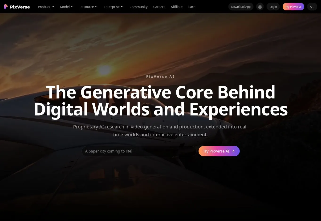 PixVerse AI preview