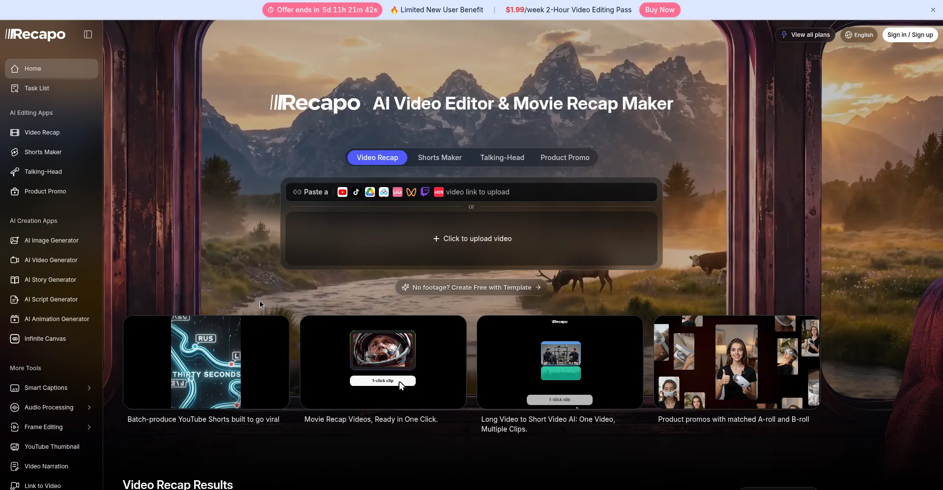 Recapo.ai preview